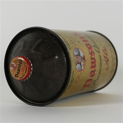 Dawsons Premium Quality Ale Gold Metallic Quart Cone Top L206-15 RARE LIKELY BEST