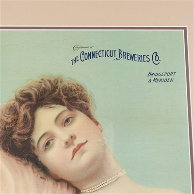 Connecticut Breweries Pre-Pro Chromolithograph RARE