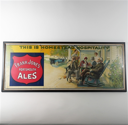 Frank Jones Portsmouth Ales Homestead Hospitality Pre-Pro Sign