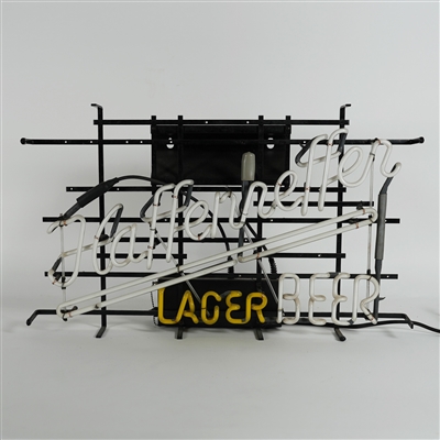 Haffenreffer Lager Beer Neon Sign RARE MINTY