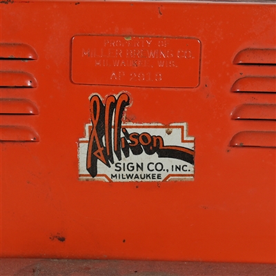 Miller High Life Beer Girl On Moon Illuminated ROG Sign STUNNING