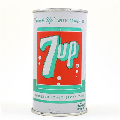 7UP Soda INSERT JUICE TAB ALASKA CLEAN