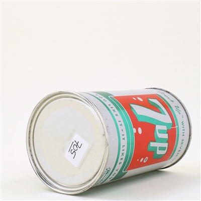 7UP Soda INSERT JUICE TAB ALASKA CLEAN