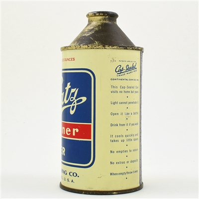 Blatz Pilsener Beer Cone Top 153-28 NEAR MINT