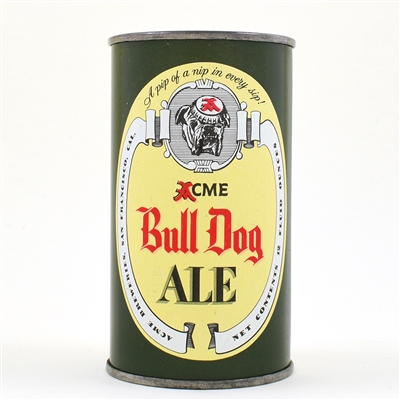 Bull Dog Ale Flat Top SAN FRANCISCO 45-20 SHARP