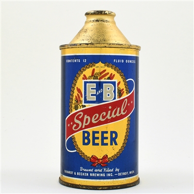 E and B Special Beer Cone Top 160-15