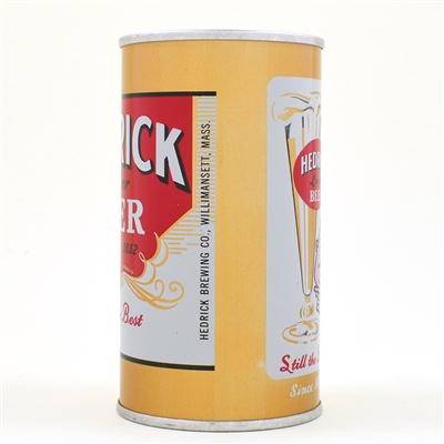 Hedrick Beer Pull Tab ENAMEL GOLD 74-24 MINTY