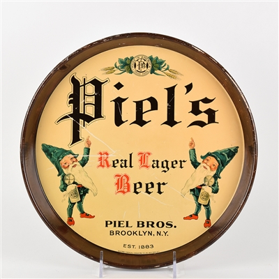 Piels Lager Beer 1930s Serving Tray SKINNY GNOMES