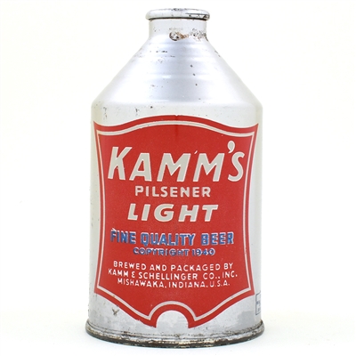 Kamms Light Beer Crowntainer IRTP 196-4