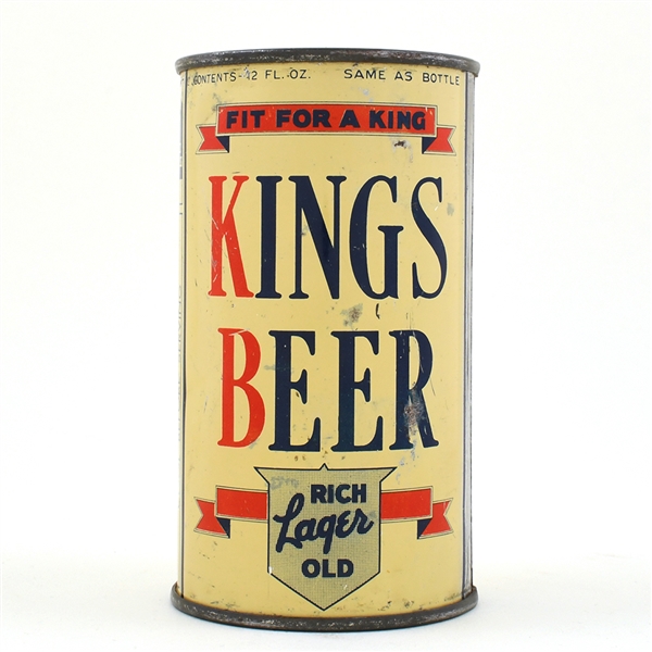 Kings Beer Instructional Flat Top 88-2 OI 451
