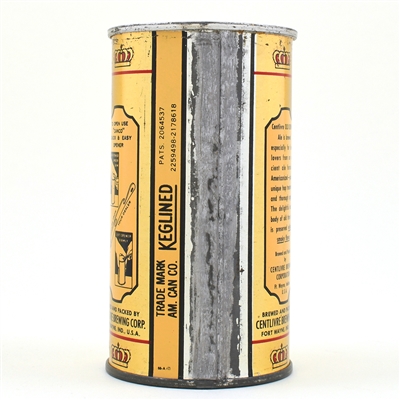 Old Crown Ale Instructional Flat Top NON-IRTP 104-39 OI 588 CLEAN
