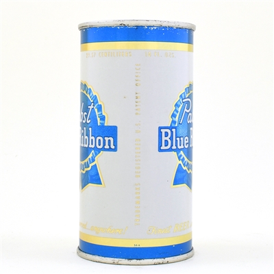 Pabst Blue Ribbon Beer 10 Ounce Flat Top MILWAUKEE 111-37 MINTY