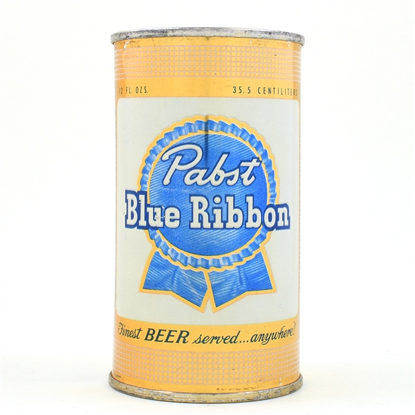 Pabst Blue Ribbon Beer Flat Top NEWARK 110-27 SPOTLESS ORIGINAL