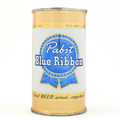 Pabst Blue Ribbon Beer Flat Top NEWARK 110-27 SPOTLESS ORIGINAL