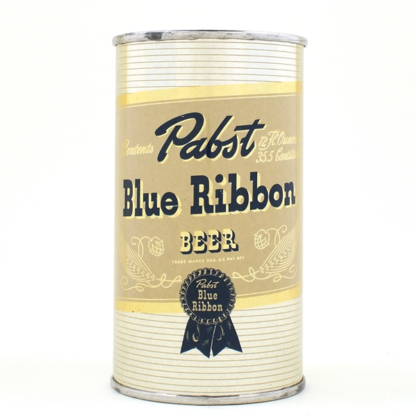 Pabst Blue Ribbon Beer Flat Top WITHDRAWN FREE 111-26