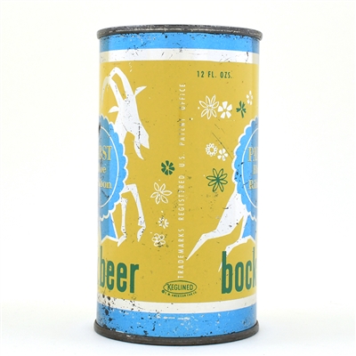 Pabst Blue Ribbon Bock Flat Top NEWARK 110-32
