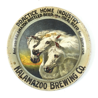 Kalamazoo Brewing Pre-Prohibition Tip Tray RARE
