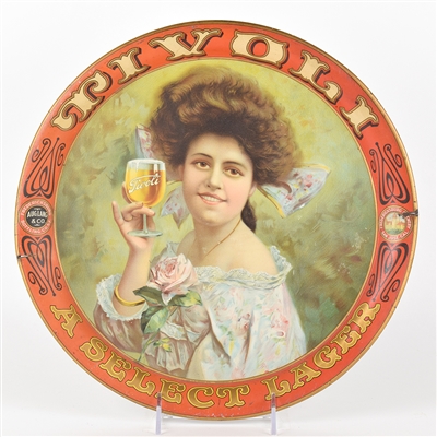 Tivoli Select Lager Pre-Prohibition Serving Tray