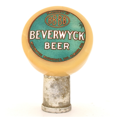 Beverwyck Beer BBB 1930s Tap Knob