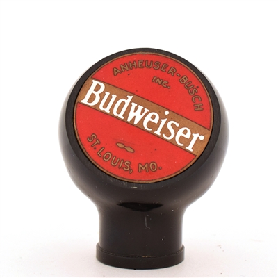 Budweiser Beer 1940s 2-Sided Ball Tap Knob