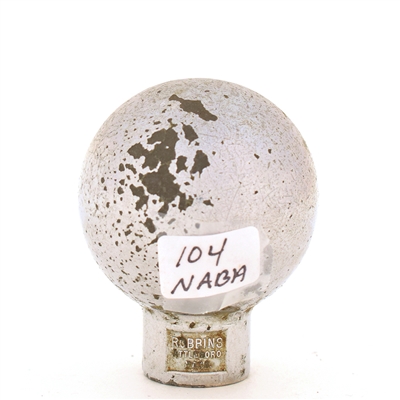 Dobler Beer 1950s Enameled Chrome Ball Tap Knob