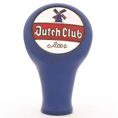Dutch Club Beer 1940s Enameled Plastic Tap Knob