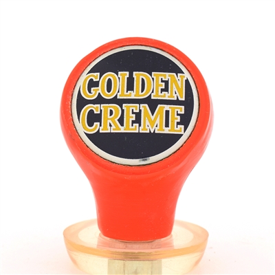 Golden Creme 1940s Tap Knob RED RARE