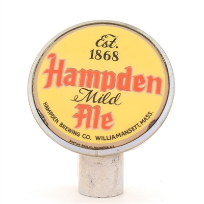 Hampden Mild Ale 1940s Chrome Tap Knob