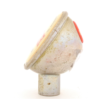 Hensler Light Beer 2-Sided 1950s Chrome Tap Knob