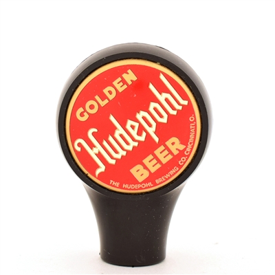 Hudepohl Golden Beer 1940s Tab Knob