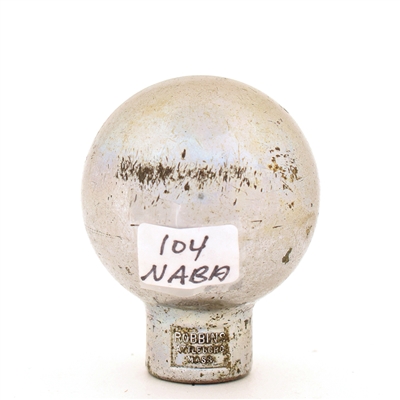 Iron City Beer 1940s Chrome Ball Tap Knob