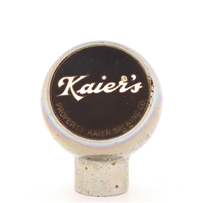 Kaiers 1940s Enameled Chrome Ball Tap Knob