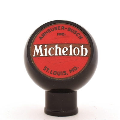Michelob Beer 1940s 1-Sided Ball Tap Knob