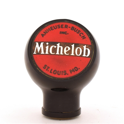 Michelob Beer 1940s 2-Sided Ball Tap Knob