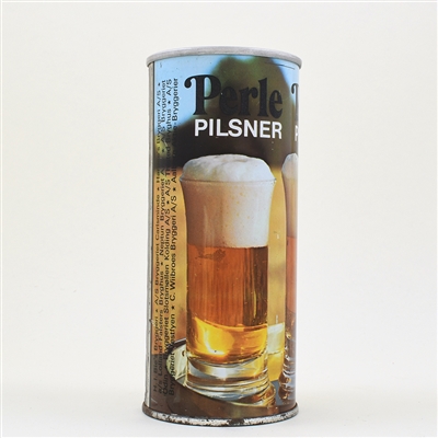 Perle Pilsner Beer 16 Ounce Scandinavian Pull Tab TOUGH