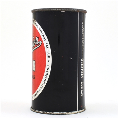 Rainier Club Beer Bank Lid Flat Top 117-30