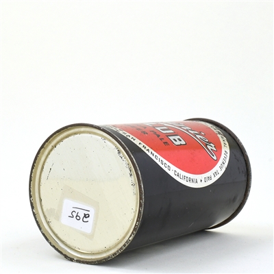 Rainier Club Beer Bank Lid Flat Top 117-30