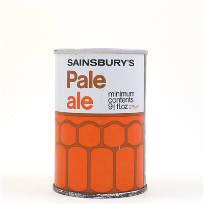 Sainsburys Pale Ale English 9-2/3 Ounce Pull Tab