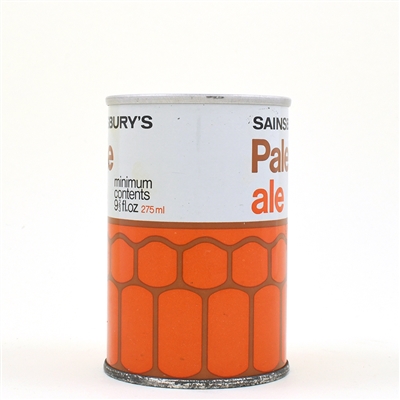 Sainsburys Pale Ale English 9-2/3 Ounce Pull Tab