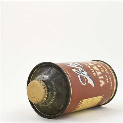Schlitz Vitamin D Beer Cone Top NO ALC STATEMENT 183-17