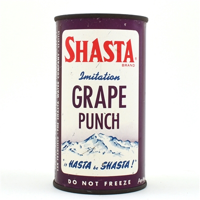Shasta Grape Punch Juice Flat Top