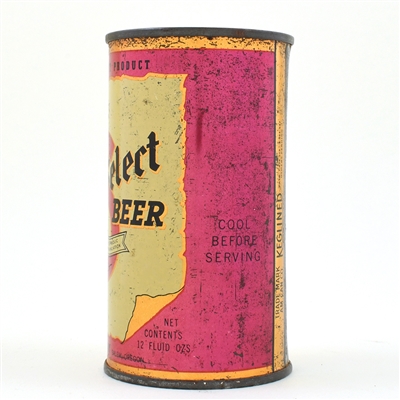 Sicks Select Beer Instructional Flat Top SALEM 133-9 OI 756
