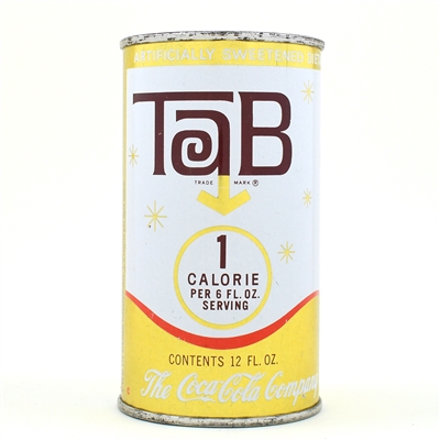 Tab Diet Soda Flat Top RANDOM LAKE WISC NEAR MINT