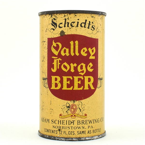 Valley Forge Beer Instructional Flat Top 3 PATS 44A D CODE 142-39 OI 840