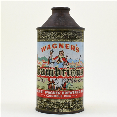 Wagners Gambrinus Beer Cone Top IRTP 188-22