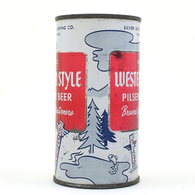 Western Style Beer 11 Ounce Flat Top ENAMEL 145-10