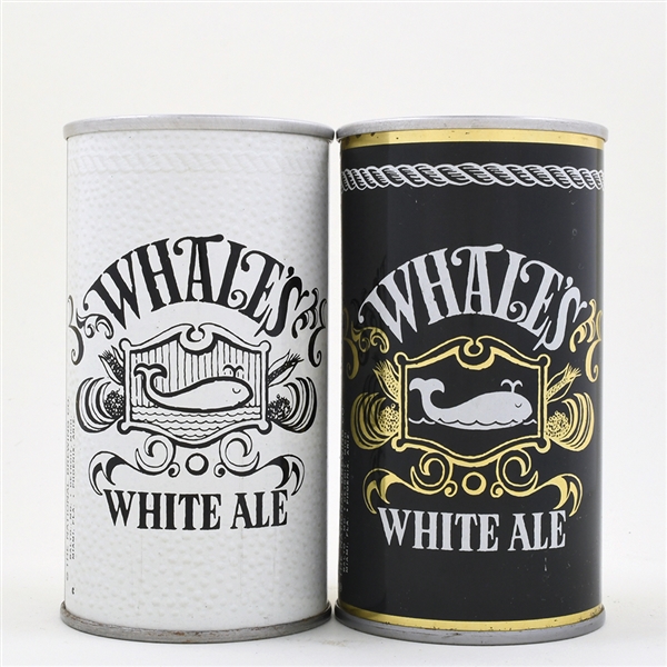 Whales White Ale Pull Tabs Lot of 2 Different