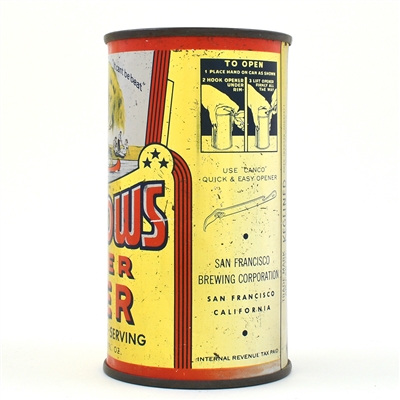 Willows Beer Instructional Flat Top 146-7 OI 878 RARE CLEAN
