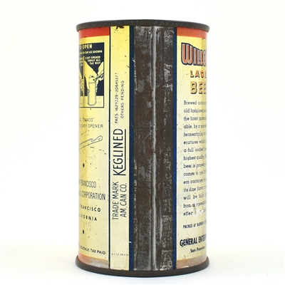 Willows Beer Instructional Flat Top 146-7 OI 878 RARE CLEAN