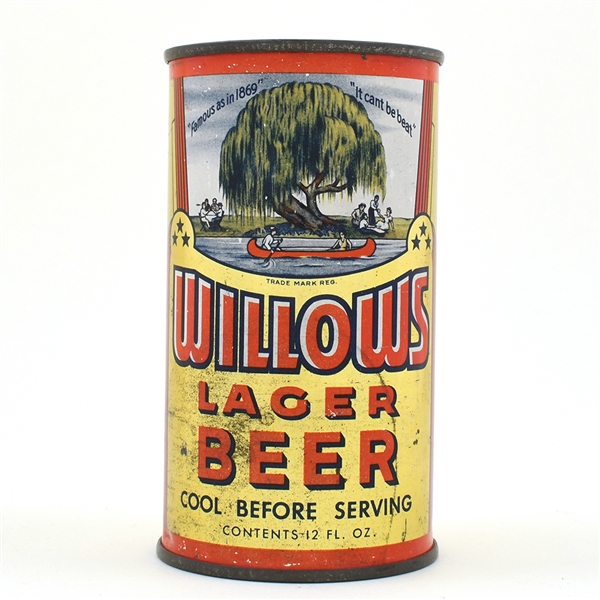 Willows Beer Instructional Flat Top PATENTS PENDING 146-7 OI 876 R9